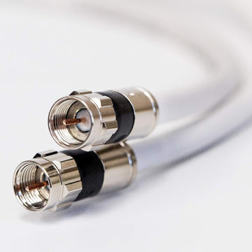 White Coaxial  Cable WWW.DUKAANSEY.PK