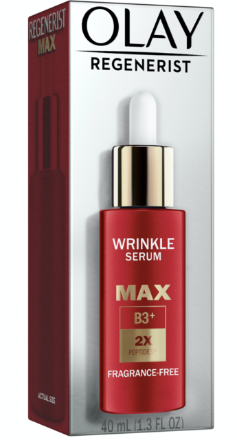 Olay Regenerist MAX Wrinkle Serum with Peptides, Fragrance Free 1.3 oz dukaansey.pk