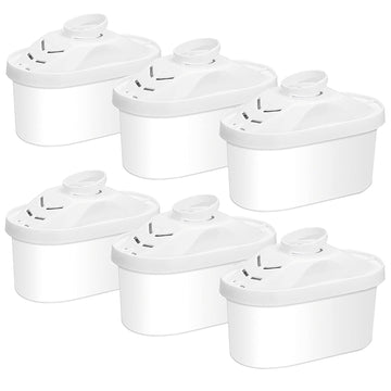 6PCS Replacement Pitcher Water Filters dukaansey.pk