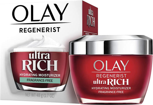 Ultra Rich ΟΙay Hydrating Moisturizer Face Cream FRAGRANCE FREE - 1.7oz dukaansey.pk