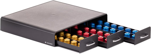 Navaris Capsule Holder Storage Box www.dukaansey.pk