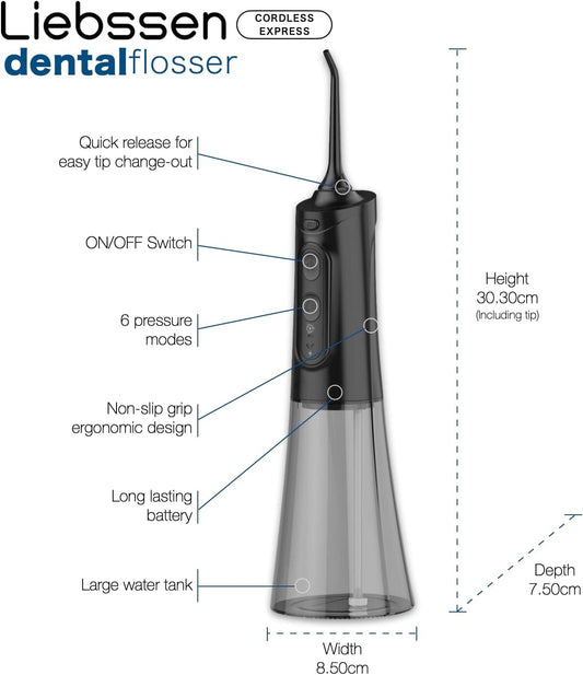 Water Dental Flosser for Teeth Cleaning dukaansey.pk