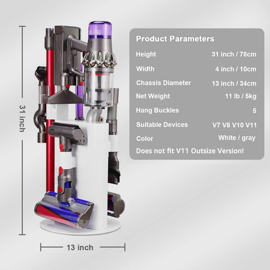 OUTAD Vacuum Cleaner Holder dukaansey.pk