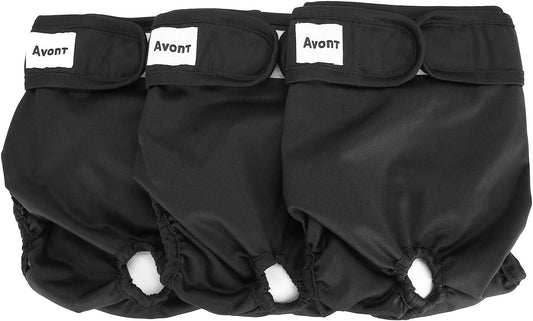 Avont 3 Pack Washable Female Dog Diapers dukaansey.pk