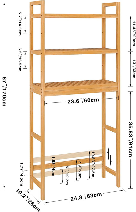 SMIBUY Bathroom Storage Shelf www.dukaansey.pk