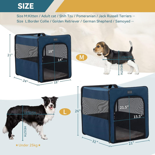 Petsfit Soft Sided Dog Crate dukaansey.pk