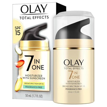 Olay Total Effects, 7 in 1, Moisturizer With SunScreen Fragrance Free, 1.7 oz dukaansey.pk