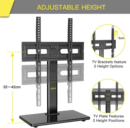 Alphamount Universal Swivel TV Stand dukaansey.pk